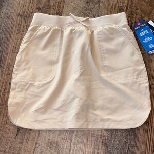 Nautica Girls khaki uniform skort